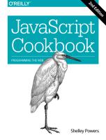 JavaScript Cookbook (2nd Edition) (2015 Shelley Powers; O'Reilly).pdf