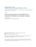 Fostering Metacognition in the Middle School.pdf