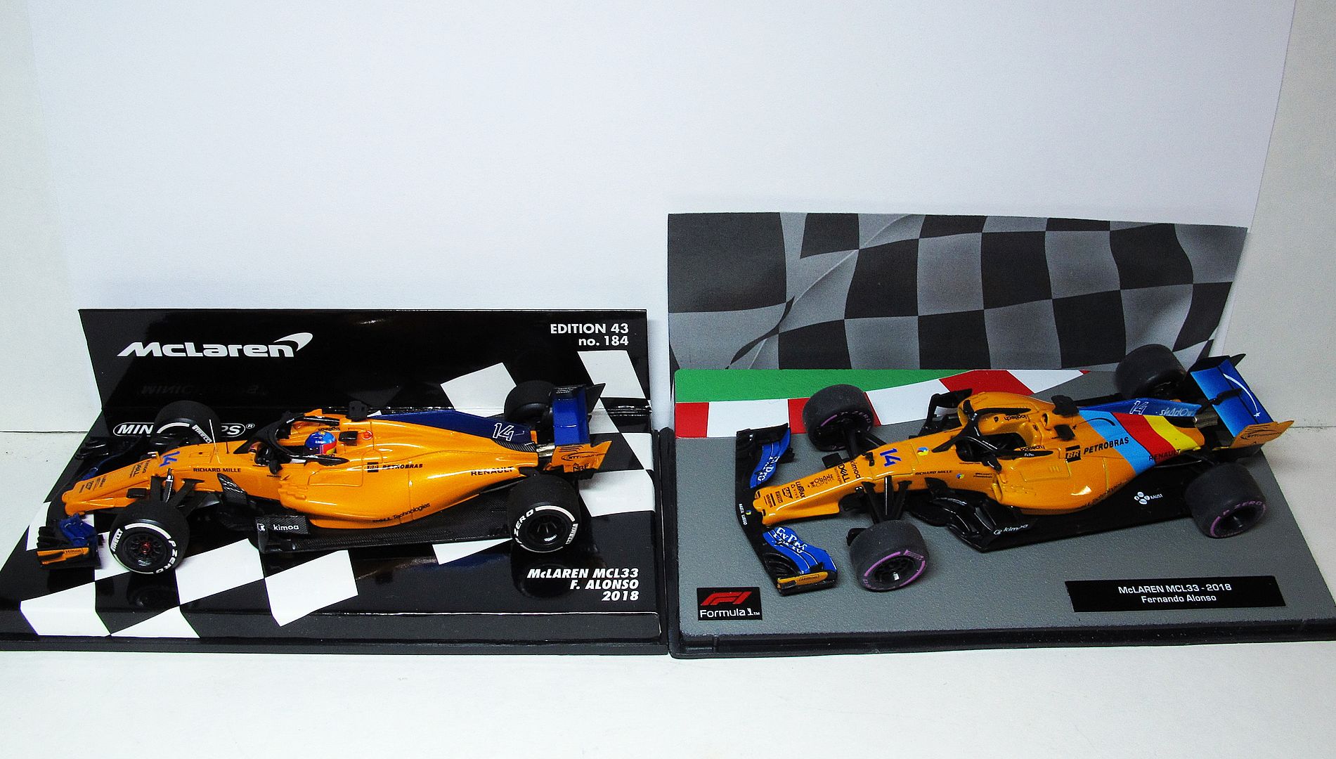 Formula 1 Auto Collection Спецвыпуск №1/21 - McLaren MCL33 - Фернандо Алонсо (2018)