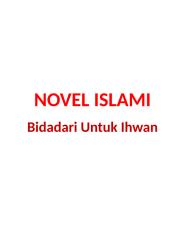 novel islami (bidadario untuk ihwan).doc
