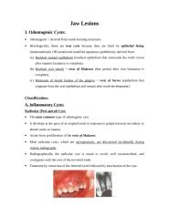 Jaw Lesions.doc