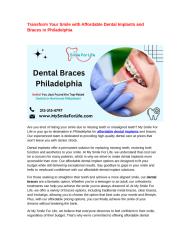 Transform Your Smile with Affordable Dental Implants and Braces in Philadelphia.doc